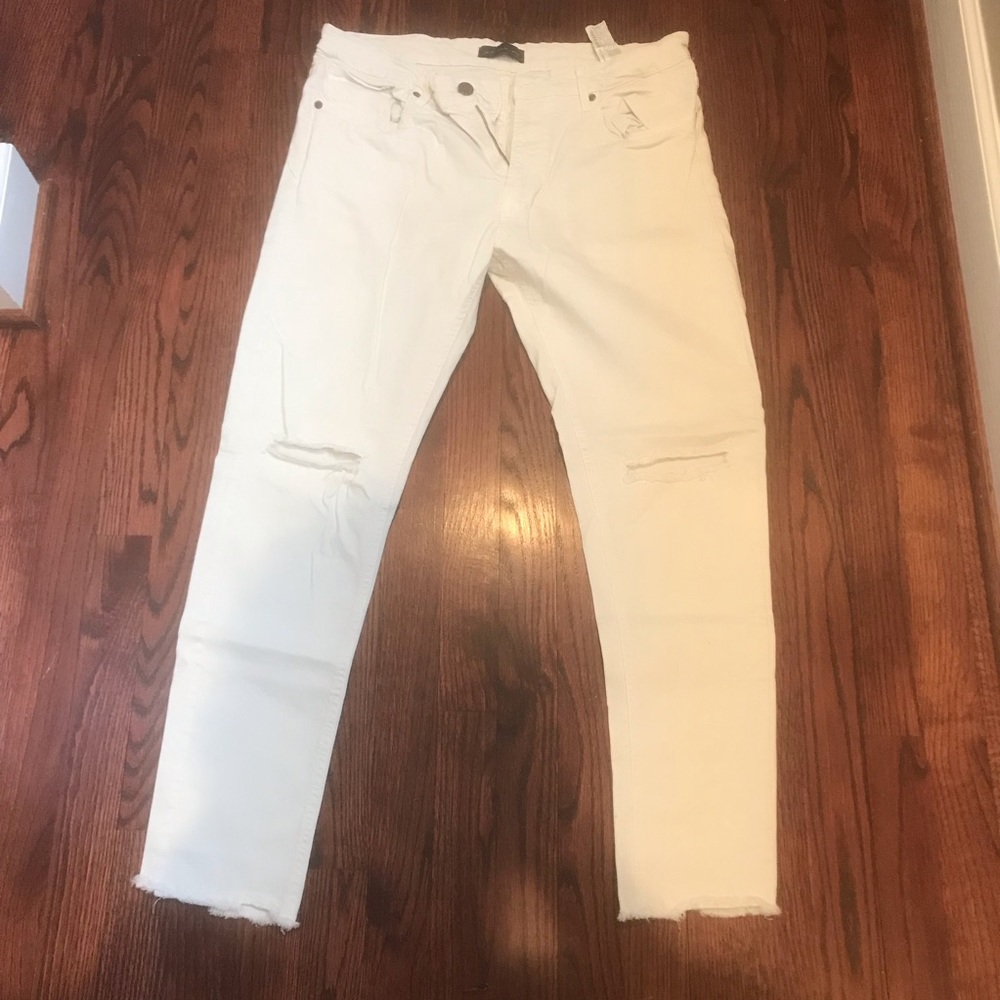 Zara Jeans White Size 34